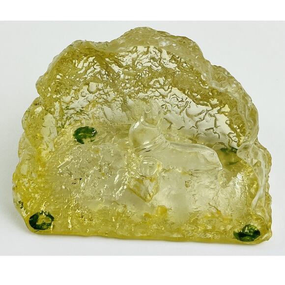 Sea Lion Ocean Cast Resin Lucite Sculpture Signed Agustin Acrylic Seal Reverse C